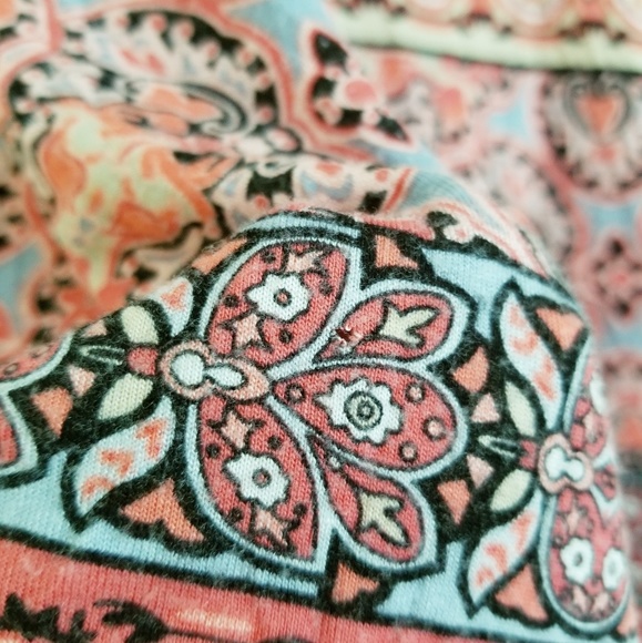 Coral Tank Top, 100% Rayon Size L - Picture 4 of 7